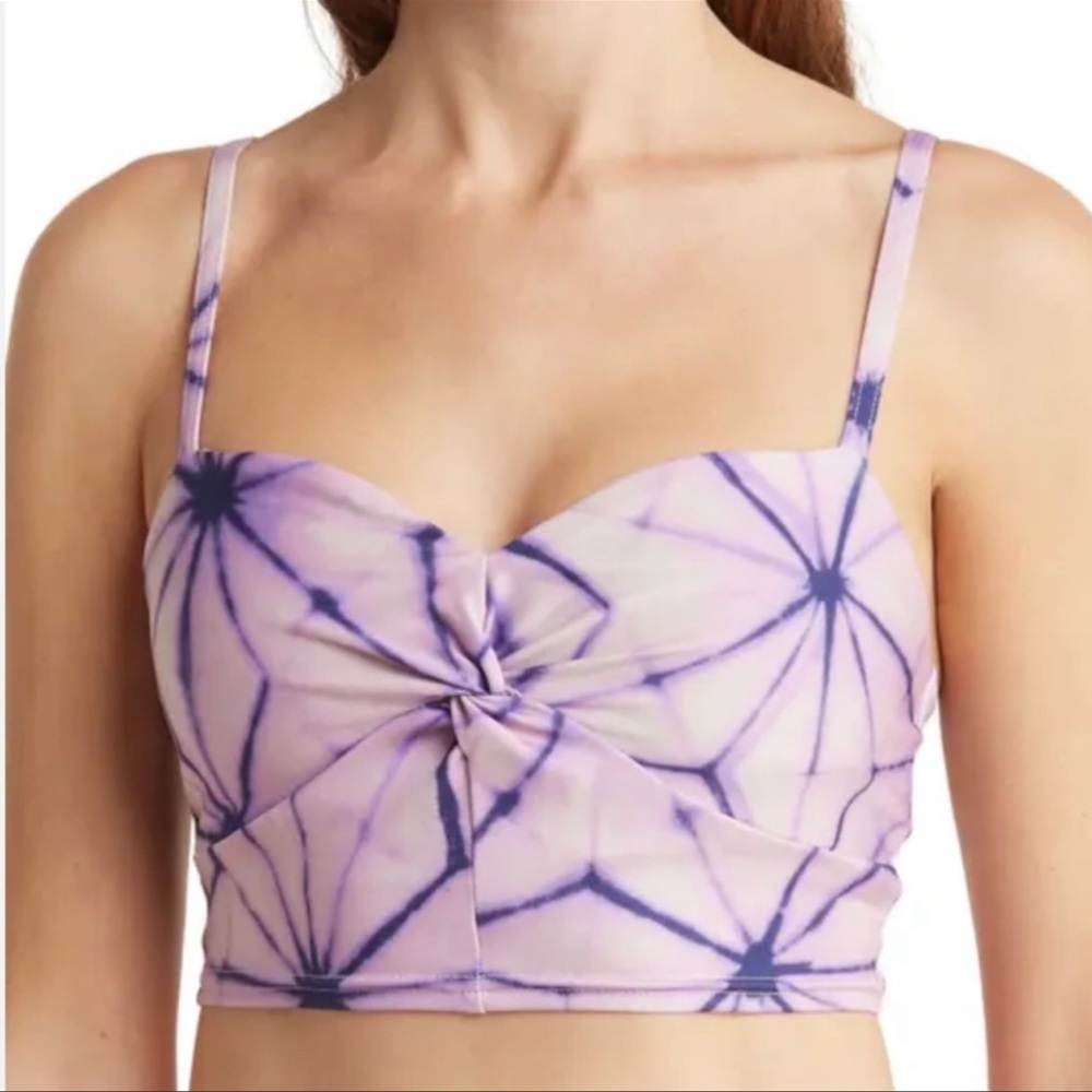 Free People Purple Combo Double Take Cami